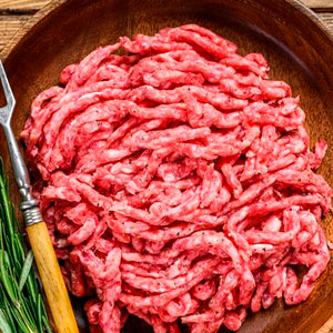 Carne picada de cordero